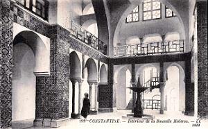 Constantine - Medersa - Interieur -1923